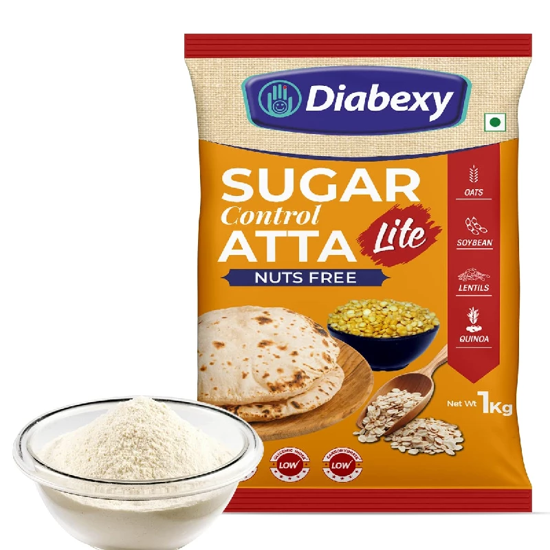 Diabexy Atta Sugar Control Lite Nuts Free for Diabetics, 1 kg-1.webp